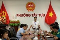 UBND phường Tây Tựu chỉ đạo chủ động các biện pháp ứng phó với cơn bão số 3