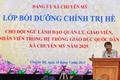 Uỷ ban nhân dân xã Chuyên Mỹ: Tổ chức lớp bồi dưỡng chính trị hè cho đội ngũ lãnh đạo quản lý, giáo viên, nhân viên.