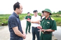 Đoàn công tác Bộ Tư lệnh Thủ đô làm việc tại xã Minh Châu về công tác phòng, chống thiên tai năm 2025
