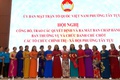 Phường Tây Tựu công bố quyết định và ra mắt các đoàn thể chính trị - xã hội