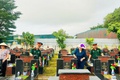 UBMTTQ Việt Nam xã Quốc Oai ra quân vệ sinh môi trường, chỉnh trang khu vực Nghĩa trang liệt sĩ nhân dịp kỷ niệm 78 năm Ngày Thương binh - Liệt sĩ