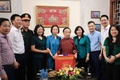 Bí thư Thành ủy Hà Nội thăm Bà Mẹ Việt Nam Anh hùng tại Phường Phú Thượng