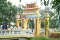 Các đồng chí lãnh đạo xã Chuyên Mỹ viếng Nghĩa trang liệt sĩ nhân kỷ niệm 78 năm Ngày Thương binh Liệt sỹ 27-7