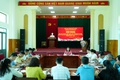 Hội nghị Tiểu ban tuyên truyền, khánh tiết và Tiểu ban tổ chức, phục vụ Đại hội đại biểu Đảng bộ xã Chuyên Mỹ lần thứ I, nhiệm kỳ 2025-2030