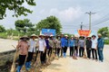 Đồng loạt ra quân tổng vệ sinh môi trường chào mừng Đại hội Đảng bộ xã Minh Châu lần thứ I