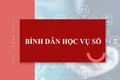 BÌNH DÂN HỌC VỤ SỐ - CHUYỂN ĐỔI SỐ HÀ NỘI