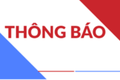 Thông báo về việc Tổ chức, cá nhân thu hồi bản tự công bố sản phẩm
