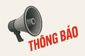 Thông báo niêm yết công khai tài liệu phục vụ việc lấy ý kiến Nhân dân về phương án sắp xếp đơn vị hành chính trên địa bàn quận Hoàng Mai