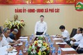 UBND xã Phú Cát tổ chức hội nghị hướng dẫn sắp xếp các hội quần chúng sau sáp nhập