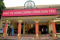 UBND phường Sơn Tây hết lòng phục vụ nhân dân