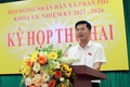HĐND xã Trần Phú khoá XX, nhiệm kỳ 2021-2026: tổ chức thành công kỳ họp thứ hai