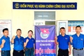 Thanh niên xã Đại Xuyên ra quân đội hình tình nguyện hỗ trợ vận hành chính quyền địa phương hai cấp