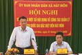 UBND xã Hát Môn tổ chức hội nghị triển khai một số nội dung về công tác quản lý Di tích Quốc gia đặc biệt Đền Hát Môn