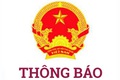 Thông báo: Tạm hoãn Lịch tiếp công dân của đồng chí Bí thư Đảng ủy phường Hai Bà Trưng.