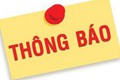 Thông báo nhu cầu tuyển dụng lao động