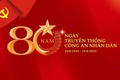 Tự hào, phát huy truyền thống 80 năm Công an Nhân dân Việt Nam
