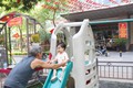 Phường Phú Diễn gắn biển công trình Dân vận khéo “Sân chơi rèn luyện thể chất TDP 19”