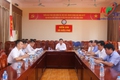 Kiều Phú tổ chức hội nghị họp tập thể lãnh đạo UBND xã để xem xét, giải quyết công việc thuộc thẩm quyền
