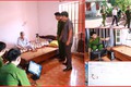 Cán bộ đến tận nhà cấp đổi thẻ đảng cho Đảng viên cao tuổi – hình ảnh đẹp ở xã đảo Minh Châu.