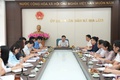Chủ tịch UBND xã làm việc với Phòng Văn hóa – Xã hội, Trung tâm VHTT&TT và Trạm Y tế xã