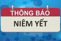 NIÊM YẾT CÔNG KHAI CÁC VĂN BẢN CỦA TÒA ÁN NHÂN DÂN