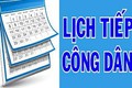Lịch tiếp công dân tháng 8 của Chủ tịch HĐND và thường trực HĐND phường