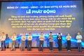 Lễ phát động tổng VSMT, phòng chống dịch SXH; bảo đảm trật tự ATGT, trật tư văn minh môi trường đô thị và Chiến dịch “45 ngày đêm ra quân hỗ trợ hoạt động CĐS trong giai đoạn đầu vận hành mô hình chính quyền địa phương hai cấp”