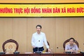 Thường trực HĐND xã Hoài Đức làm việc với UBND xã về việc trả lời các ý kiến, kiến nghị của cử tri tại các cuộc tiếp xúc cử tri sau kỳ họp thứ 2 HĐND xã khóa I, nhiệm kỳ 2021-2026