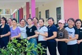 Nhóm thiện nguyện Cầu Giấy trao tặng 30 cây Hoa Bún cho Trường Mầm non Bích Hoà