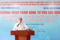 PHƯỜNG VĨNH HƯNG TỔ CHỨC KHÁM, TƯ VẤN SỨC KHỎE CHO NGƯỜI CÓ CÔNG, NGƯỜI CAO TUỔI NHÂN KỶ NIỆM 80 NĂM CÁCH MẠNG THÁNG TÁM VÀ QUỐC KHÁNH 2/9