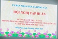UBND XÃ HỒNG VÂN TỔ CHỨC TẬP HUẤN HƯỚNG DẪN VỀ TRỢ LÝ ẢO AI, PHƯƠNG PHÁP NHẬP TTHC TRÊN CỔNG DỊCH VỤ CÔNG QUỐC GIA VÀ LỚP HỌC BÌNH DÂN HỌC VỤ SỐ