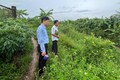 Nhiều diện tích hoa màu của xã Bát Tràng bị ngập sau hoàn lưu bão số 5