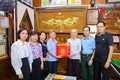 Xã Kiều Phú tổ chức thăm, tặng quà Mẹ Việt Nam anh hùng và thương bệnh binh nhân kỷ niệm 80 năm Cách mạng Tháng Tám, Quốc khánh 2/9