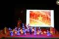 THIẾU NHI BÌNH MINH TOẢ SÁNG TẠI HỘI THI 