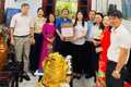Lãnh đạo Đảng ủy- HĐND- UBND- Ủy ban MTTQ Việt Nam phường Cầu Giấy thăm hỏi, tặng quà các gia đình chính sách tiêu biểu trên địa bàn phường.