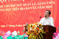 Xã Yên Lãng tổ chức lớp bồi dưỡng chính trị hè năm 2025 cho đội ngũ giáo viên các trường học trên địa bàn