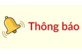 Thông báo niêm yết công khai lấy ý kiến cơ quan, tổ chức, cá nhân và cộng đồng dân cư có liên quan đối với phương án, vị trí tuyến tỷ lệ 1/500 dự án Xây dựng tuyến đường từ đường liên khu vực 2 đến đường Vành đai 3,5