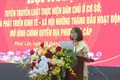 Đảng ủy xã Phúc Lộc tổ chức Hội nghị tuyên truyền Luật Thực hiện dân chủ ở cơ sở và thông tin kết quả phát triển kinh tế - xã hội những tháng đầu năm theo mô hình chính quyền địa phương 2 cấp
