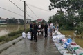 UBND xã Xuân Mai chỉ đạo khắc phục hậu quả do mưa hoàn lưu bão số 5 gây ra và tiếp tục ứng phó với mưa lớn trên địa bàn.