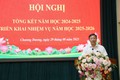 Hội nghị Công bố và trao Quyết định về công tác cán bộ - Tổng kết năm học 2024 – 2025; triển khai phương hướng nhiệm vụ năm học 2025-2026