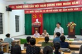Đồng chí Dương Viết Cường – Phó Bí thư Đảng ủy, Chủ tịch UBND xã Gia Lâm dự sinh hoạt chi bộ TDP Bình Minh