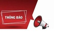 Thông báo