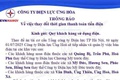 CÔNG TY ĐIỆN LỰC ỨNG HÒA THÔNG BÁO THAY ĐỔI THỜI GIAN THANH TOÁN TIỀN ĐIỆN VÀ DANH SÁCH TÀI KHOẢN NGÂN HÀNG PHỤC VỤ CÔNG TÁC THANH TOÁN TIỀN ĐIỆN