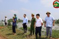 Chủ tịch UBND xã Phú Cát kiểm tra công tác phòng, chống lụt bão tại các điểm xung yếu