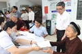 Xã Tiến Thắng khám sức khỏe chuyên sâu cho nhân dân, bước tiến mới trong công tác an sinh xã hội