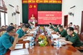 Đảng ủy phường Sơn Tây làm việc với Đảng ủy, Ban Chỉ huy Phòng thủ khu vực 2 – Phúc Thọ