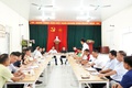 Đảng ủy phường Chương Mỹ tổ chức hội nghị làm việc với các Chi bộ, thôn và đơn vị khu vực Phụng Châu