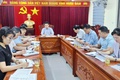 UBND xã Hát Môn làm việc với Ban Quản lý dự án đầu tư - hạ tầng