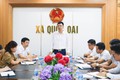 UBND xã Quốc Oai làm việc với Phòng Văn hóa – Xã hội về kết quả thực hiện nhiệm vụ 9 tháng đầu năm 2025