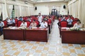Xã Hoà Phú công bố Quyết định bầu cử Trưởng thôn, triển khai Kế hoạch, hướng dẫn công tác bầu cử Trưởng thôn
